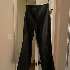 RALPH LAUREN REAL LEATHER PANTS 8